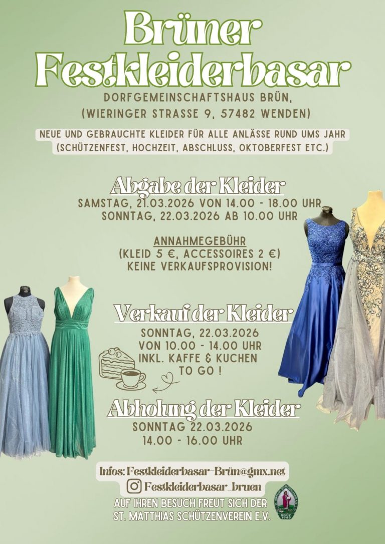 Festkleiderbasar 2026